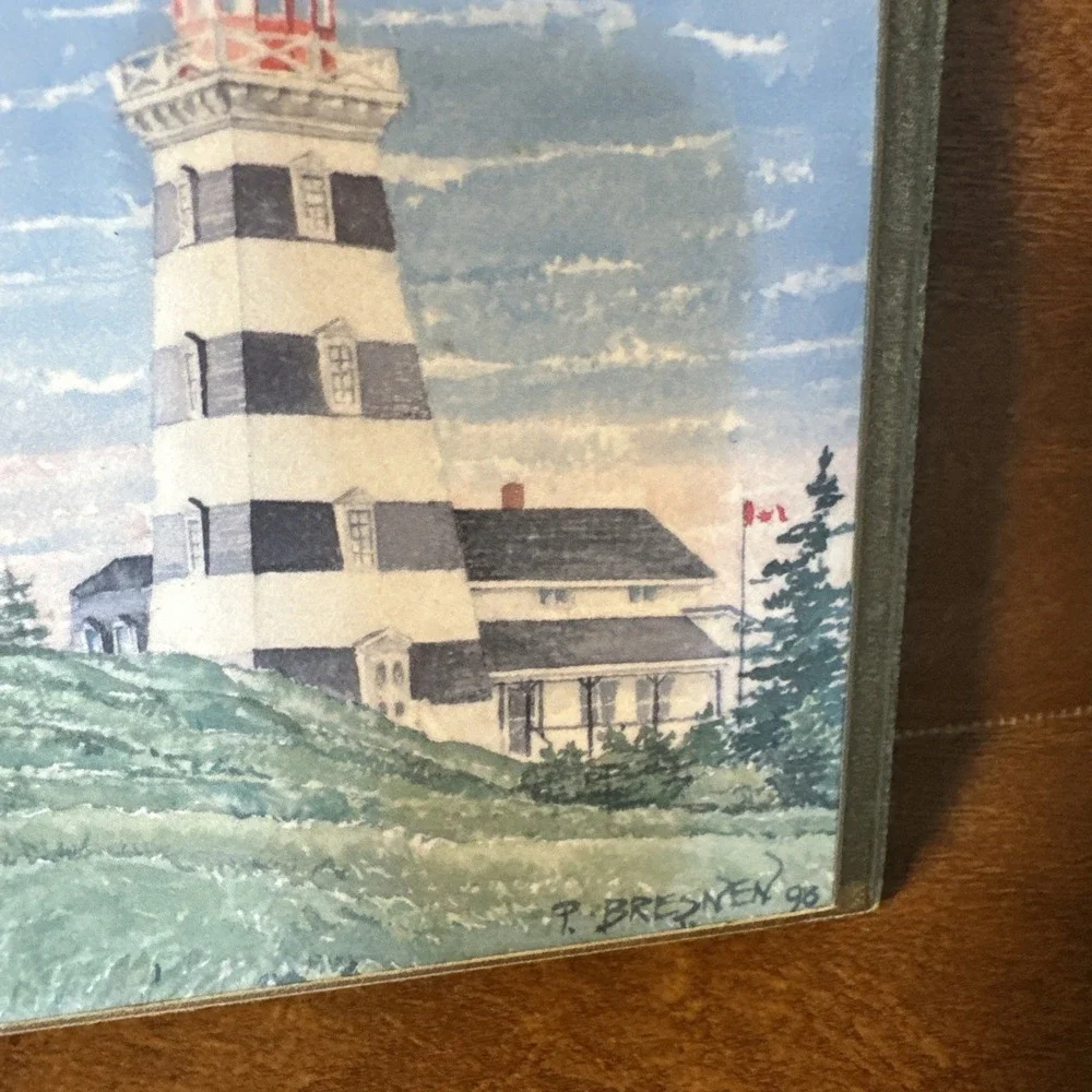 West Point Lighthouse, Prince Edward Island By Peter Benson Studios In 96 6x4.5